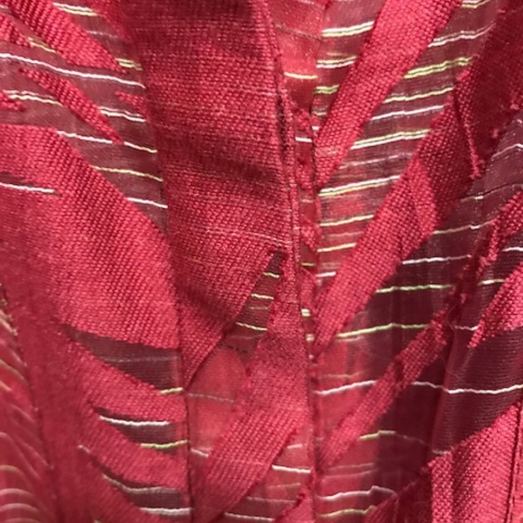 Wine coloured Anthropolgie blouse - Picture 5 of 5